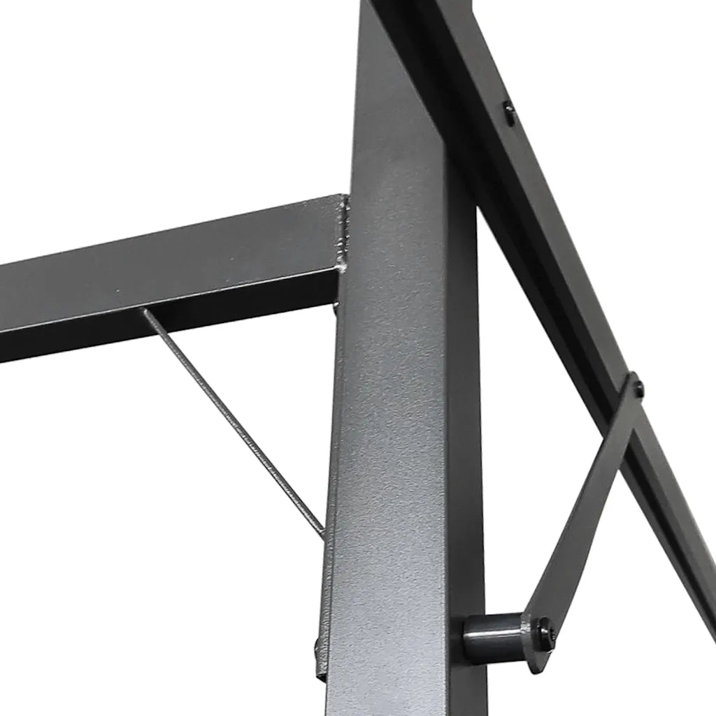 Pergola con Tetto Retrattile Tortora 295x292x230 cm 360115