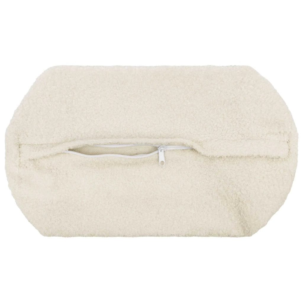 Federa 2 pcs HEERLEN Crema Ø 15 x 40 cm Bouclé 923267