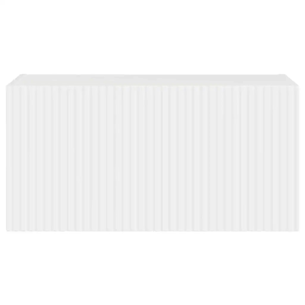 Mobile TV da parete-Mobile TV a Muro-Credenza TV Bianco Lucido 60 x 31 x 29.5 cm 224288