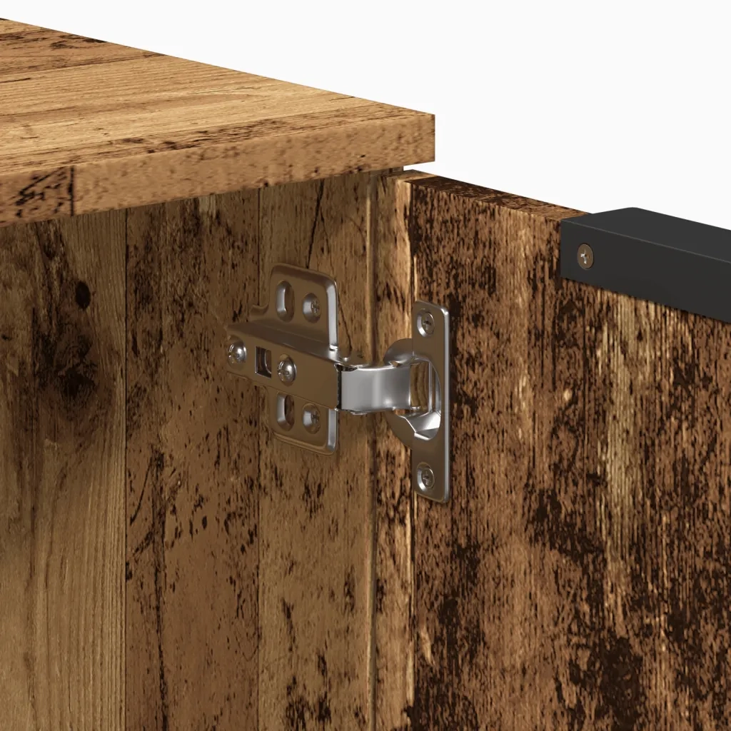 Credenza Legno Antico 60x30x70 cm in Truciolato 856840