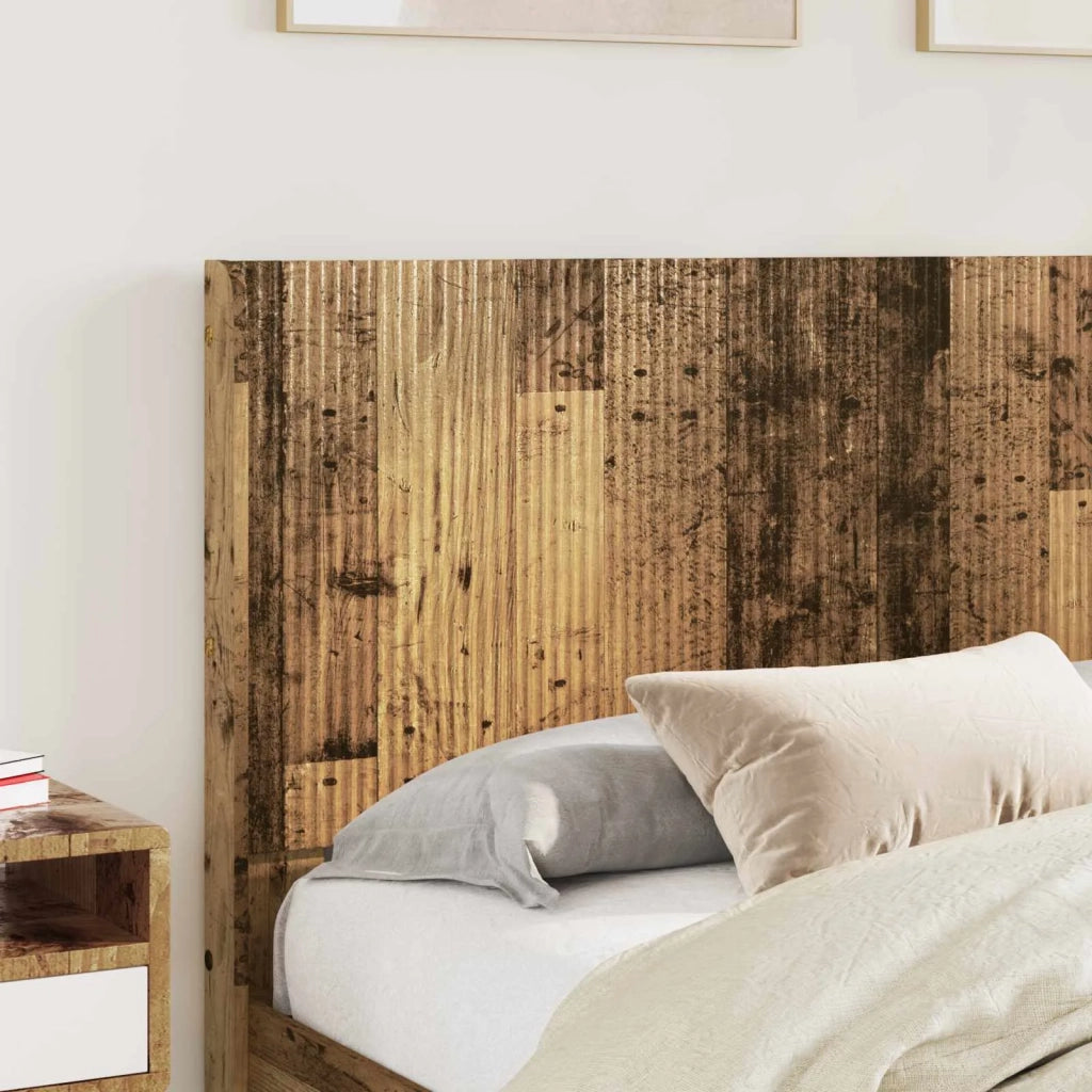 Struttura del letto con stoccaggio e testata Legno antico 3414139
