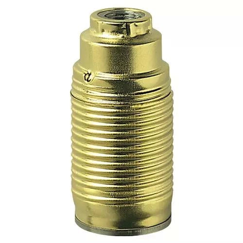 PORTALAMPADA E14 M10X1 CM+CP/FIL OTTONE