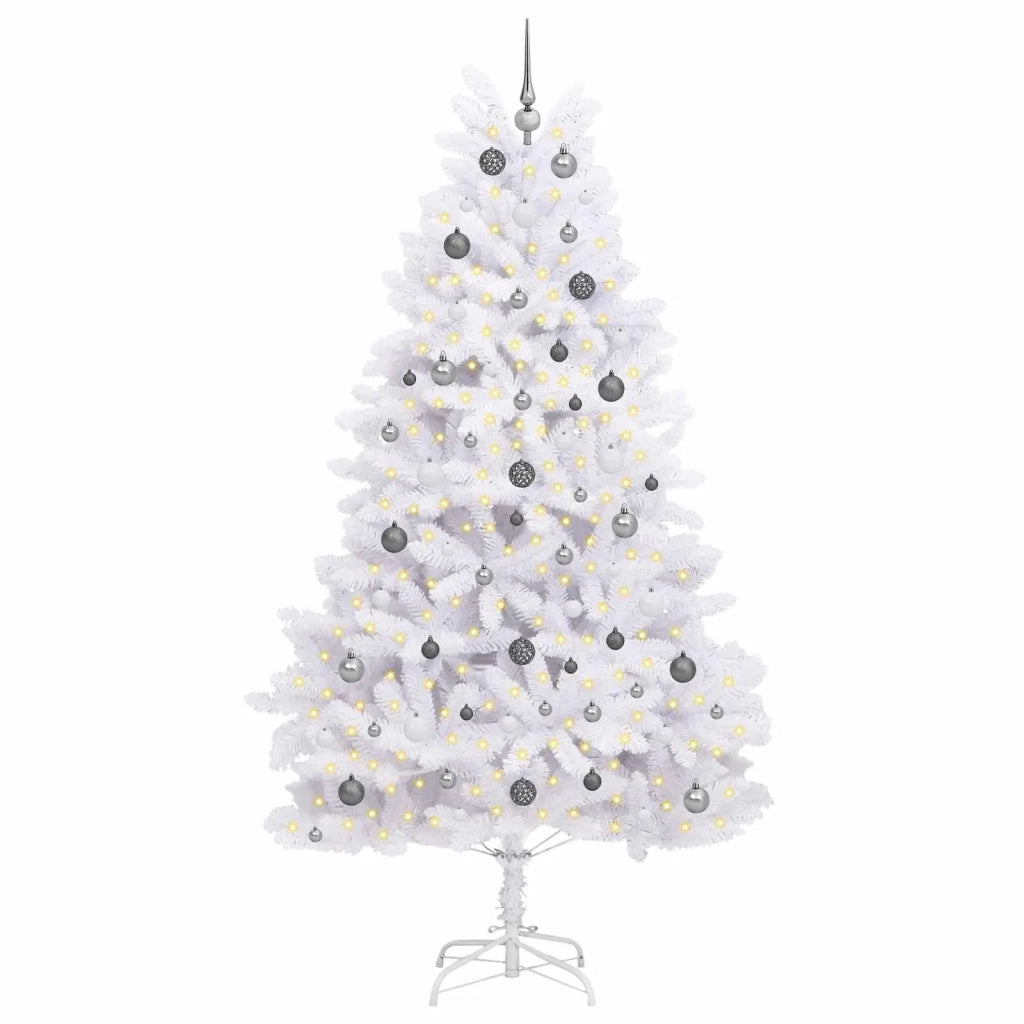 Albero di Natale artificiale Bianco 120 x 120 x 240 cm