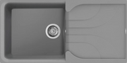 Lavello EGO 480 100X50 1 vasca + gocciolatoio CEMENTO 48