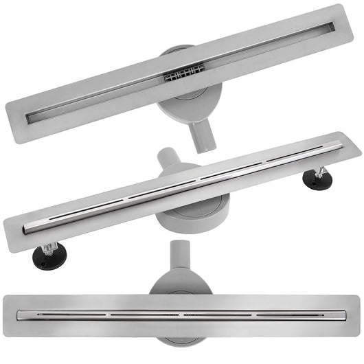 Canalina Di Scarico Rea Filo Nickel Brush 60