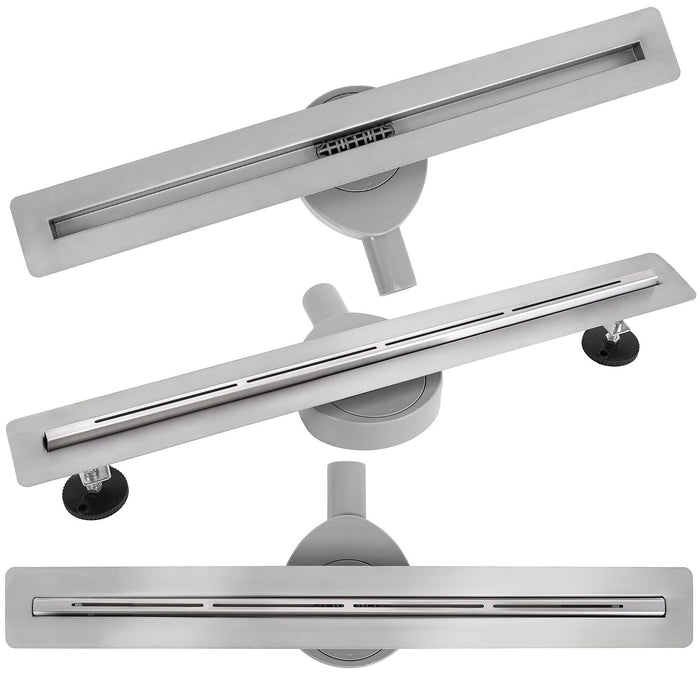 Canalina Di Scarico Rea Filo Nickel Brush 60