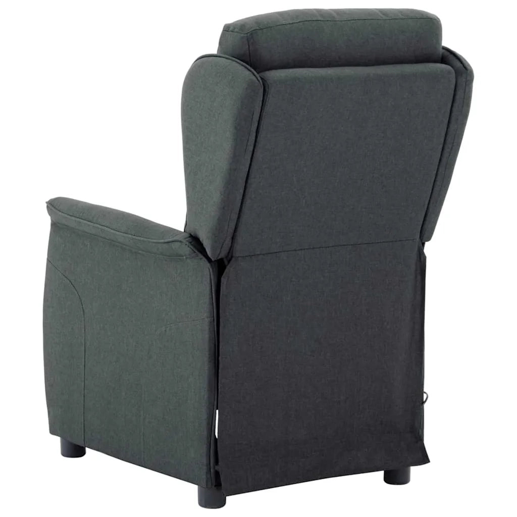 Sedia da massaggio Grigio scuro 93.5 x 67.5 x 101.5 cm Tessuto 348350