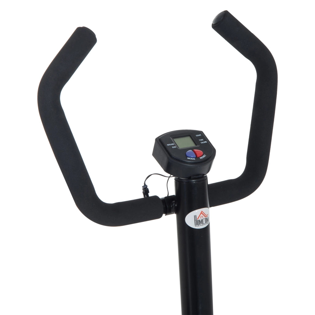 Stepper Fitness con Manubri e Schermo LCD ¨C zephmum ¨C 40x40x118 cm Nero