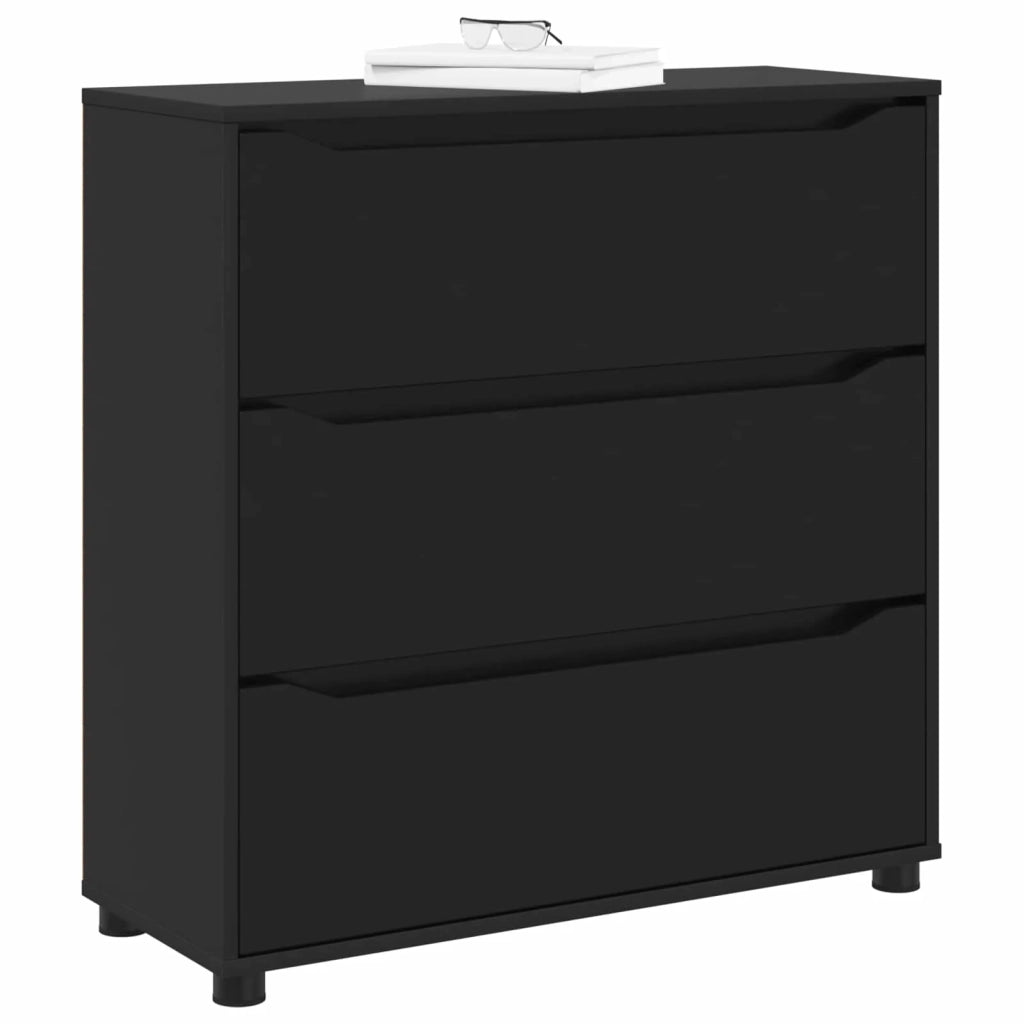 Armadio Nero 80 x 31 x 81 cm Legno multistrato 888848