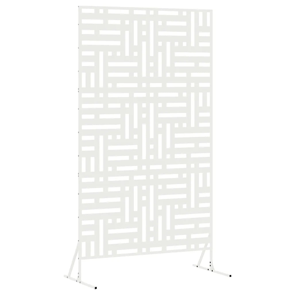 Schermo per Privacy Bianco 100 x 50 x 180 cm Acciaio CFW3228096