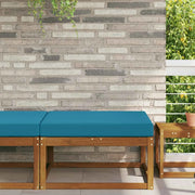 Cuscino per divano da esterno Blu Reale 80 x 80 x 8 cm 900822