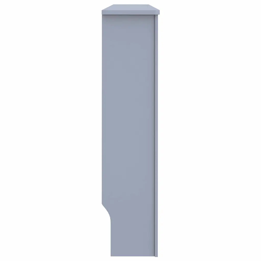 Copertura per Radiatore Antracite 152x19x81,5 cm in MDF 288176