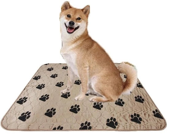 Pavimenti per cani 4 in 1 - Assorbenti all'acqua - Antiscivolo - Imprigionanti all'acqua - Riciclabili - 69,8 x 79,8 cm - Pavimento assorbente