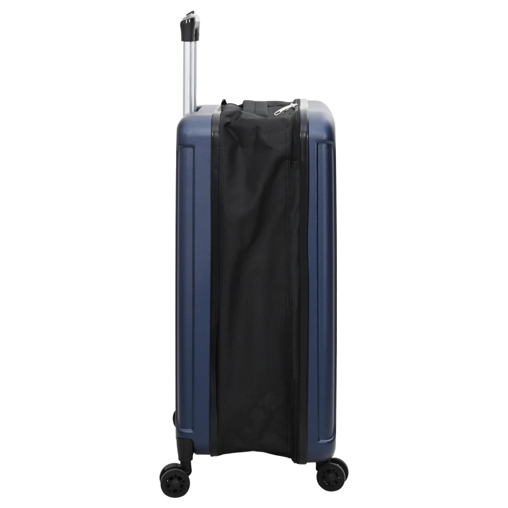 Valigia Pieghevole Hard Shell 20'' Blu Scuro 34x23x55.5 cm ABS