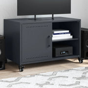 Mobile TV-Credenza TV-Console TV Antracite 68x39x43,5 cm in Acciaio 509725