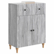 Credenza | Madia | Buffet da pranzo | Armadio da pranzo Grigio Sonoma 66 x 34,5 x 90 cm Legno ingegnerizzato