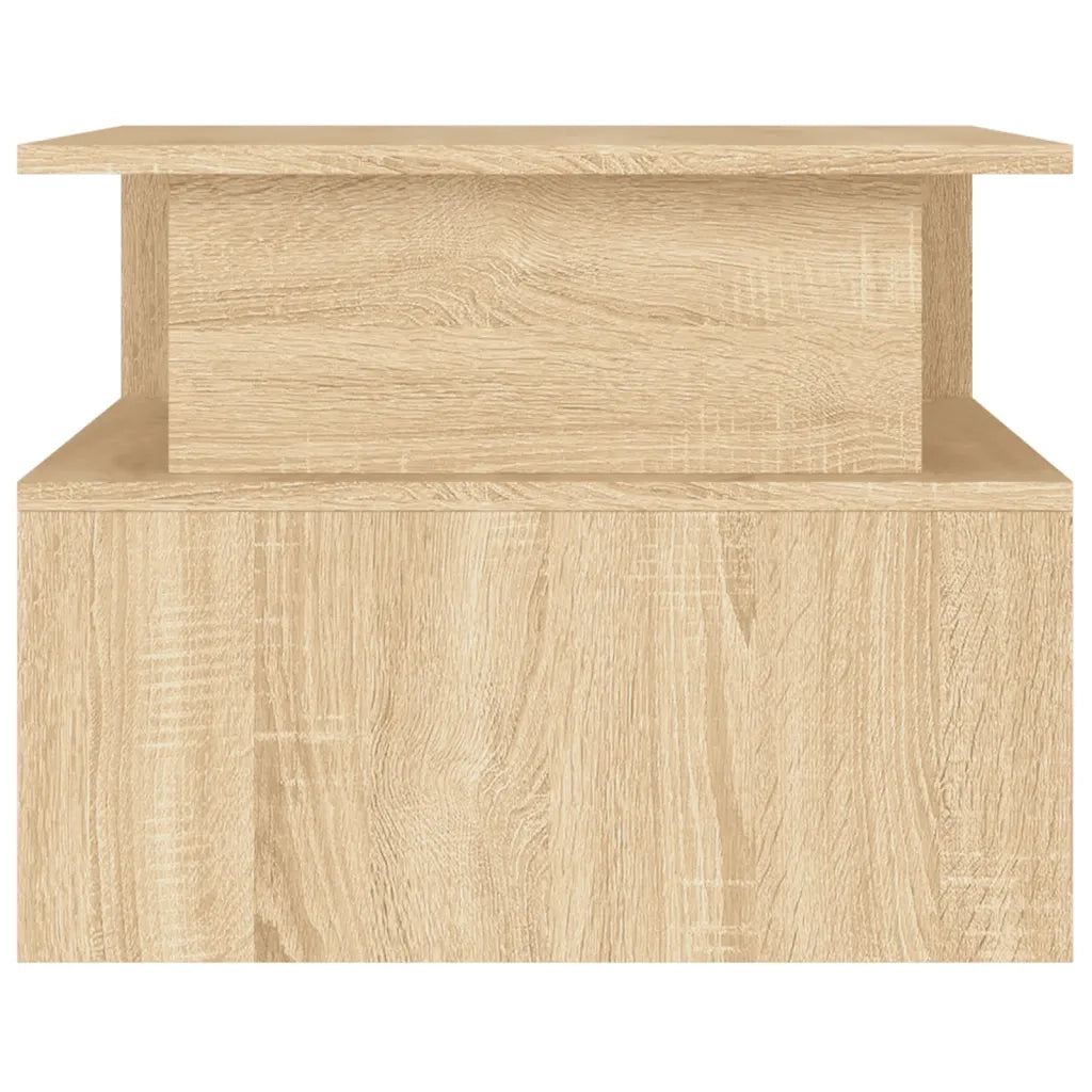 Tavolino Salotto-Tavolino da Soggiorno Rovere Sonoma 90x55x42,5 cm Legno Multistrato