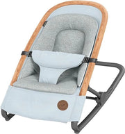 Sedia oscillante per bambini 2 in 1, seggiolino da viaggio leggero con riduzione dimensioni seduta, 0 - 9 kg, colore grigio scuro
