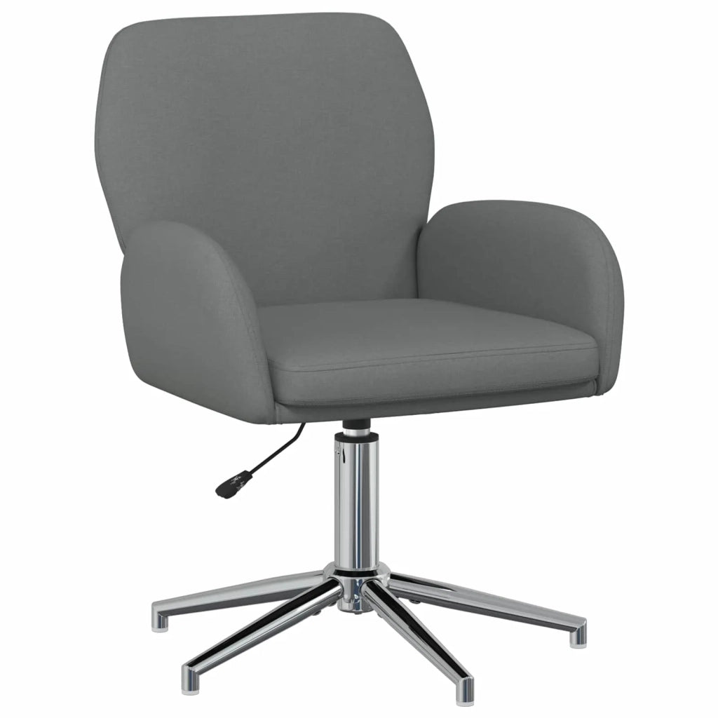Sedia da scrivania girevole 54 x 58 x 90 cm Grigio Scuro 42034337