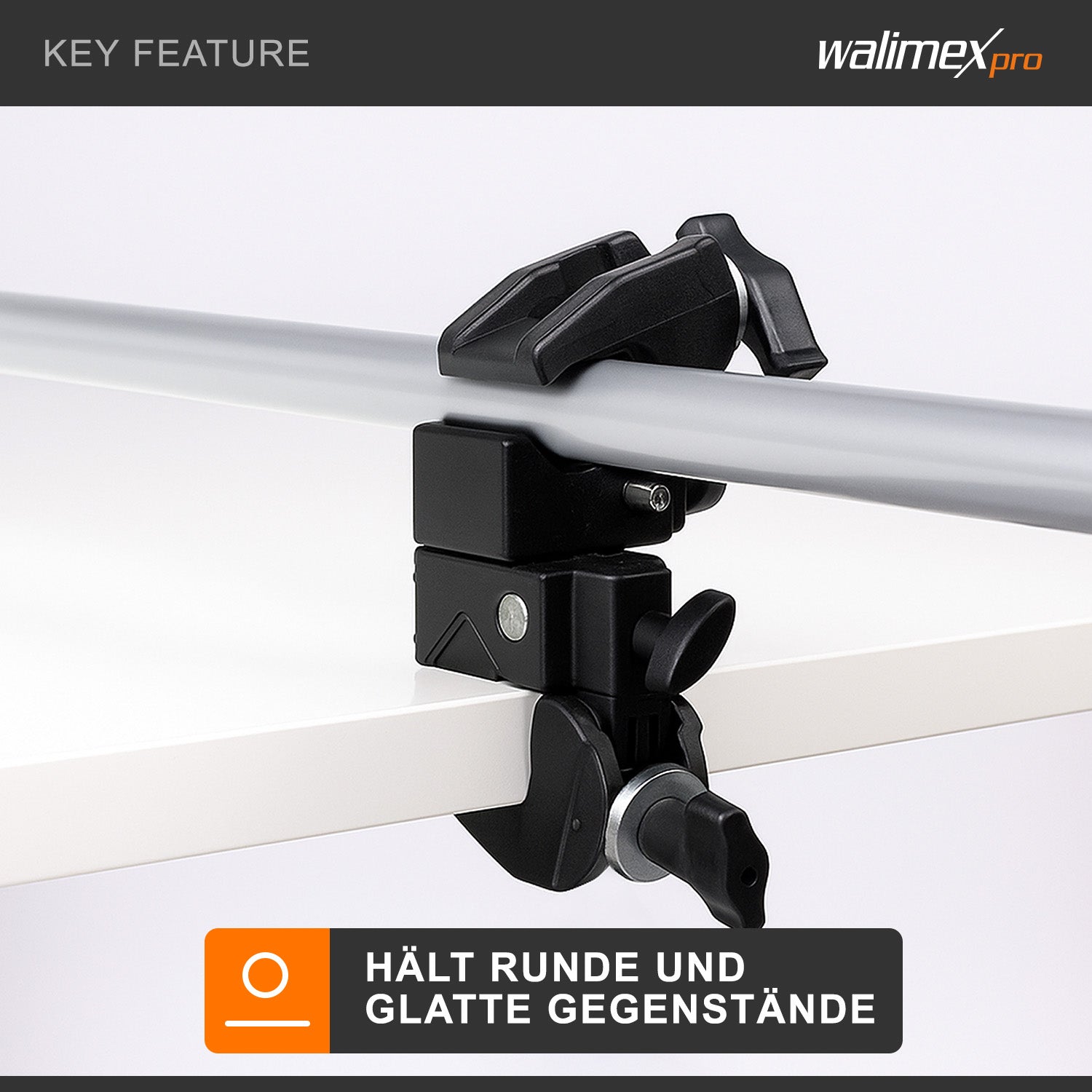 Walimex doppio morsetto super