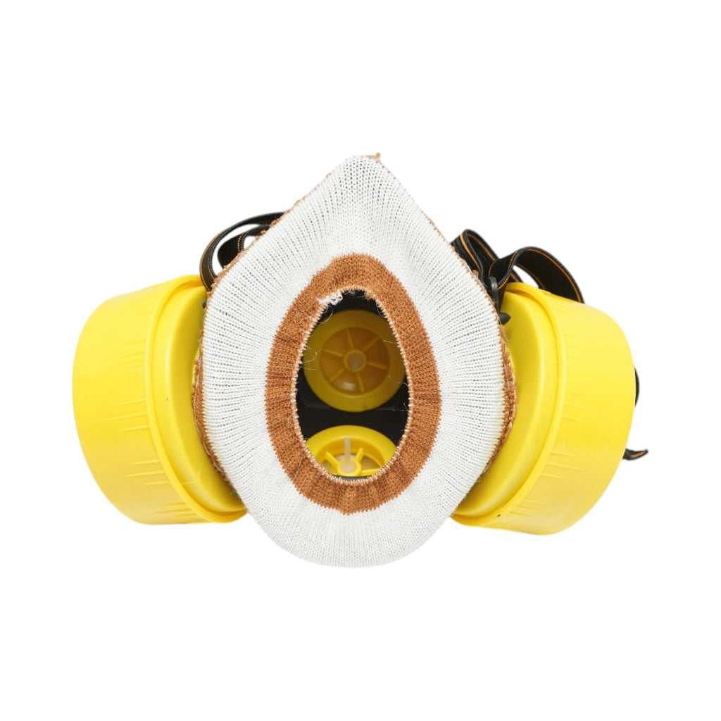 Maschera di protezione contro polvere e vapori con 2 filtri Crownman