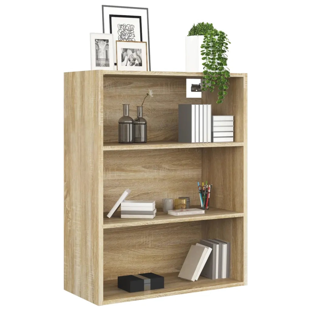 Armadietto Pensile a Parete Rovere Sonoma 69,5x32,5x90 cm cod mxl 20089