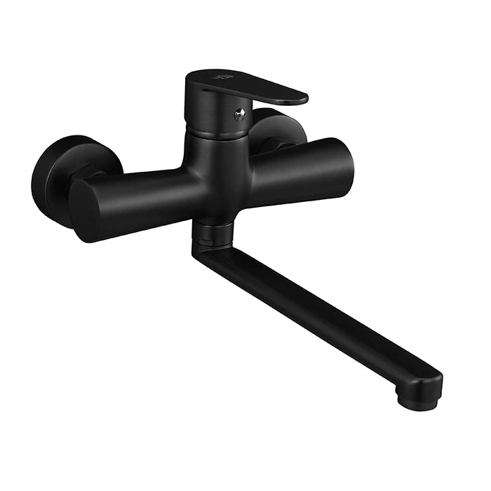 Miscelatore monocomando lavello a muro DH serie Lizzy cromo