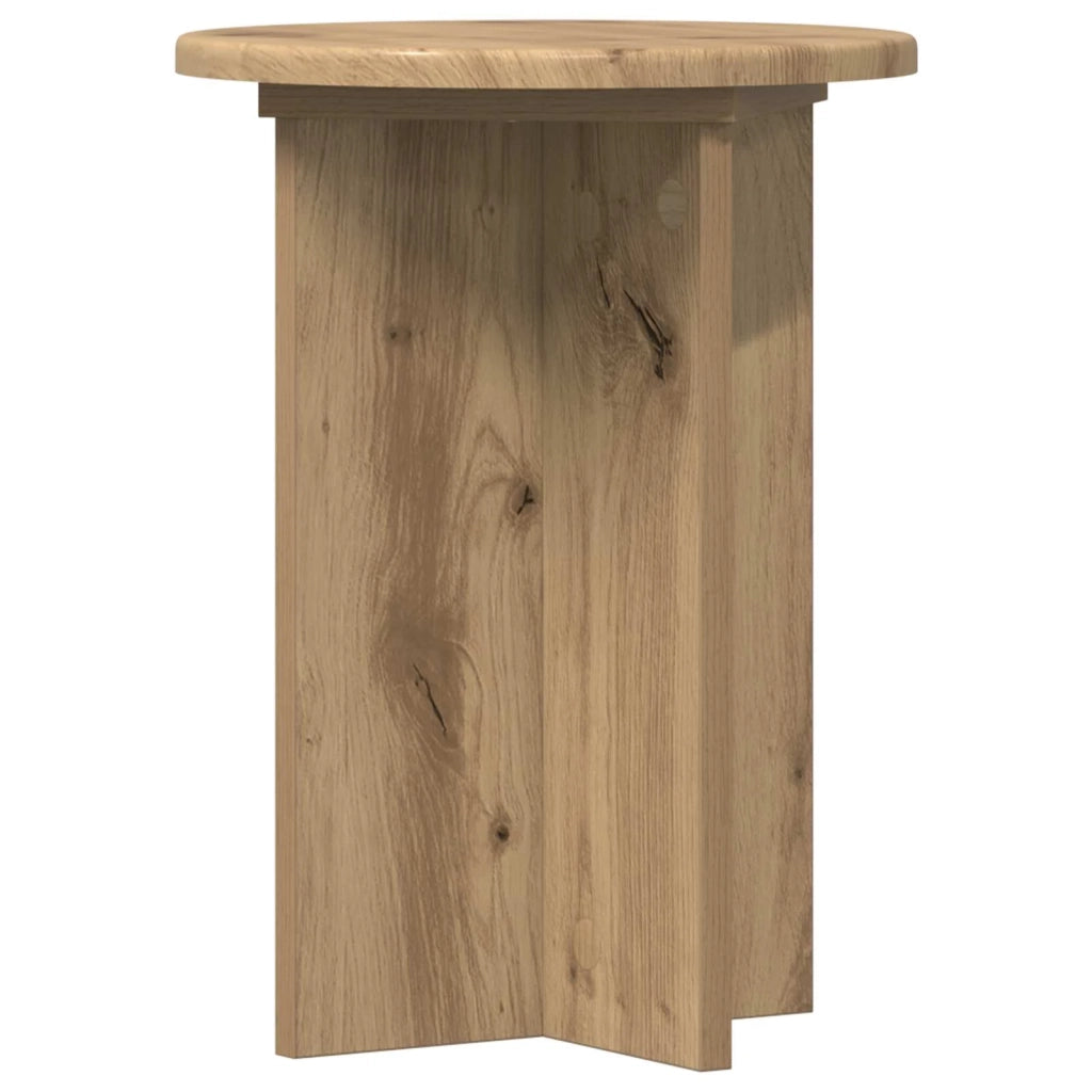 Supporto per piante 2 pcs Rovere Artigianale Ø29,5 x 40 cm 899743