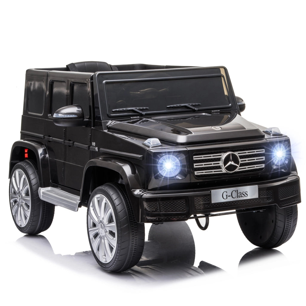 Veicolo elettrico per bambini Mercedes 12V con telecomando ¨C zephmum ¨C nero