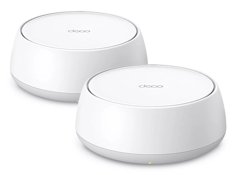 Tp-link deco be25(2-pack) sistema wi-fi mesh dual-band (2.4 ghz/5 ghz) wi-fi 7 (802.11be) bianco interno