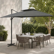 Parasol With Ventilation 300x300 Cm Anthracite