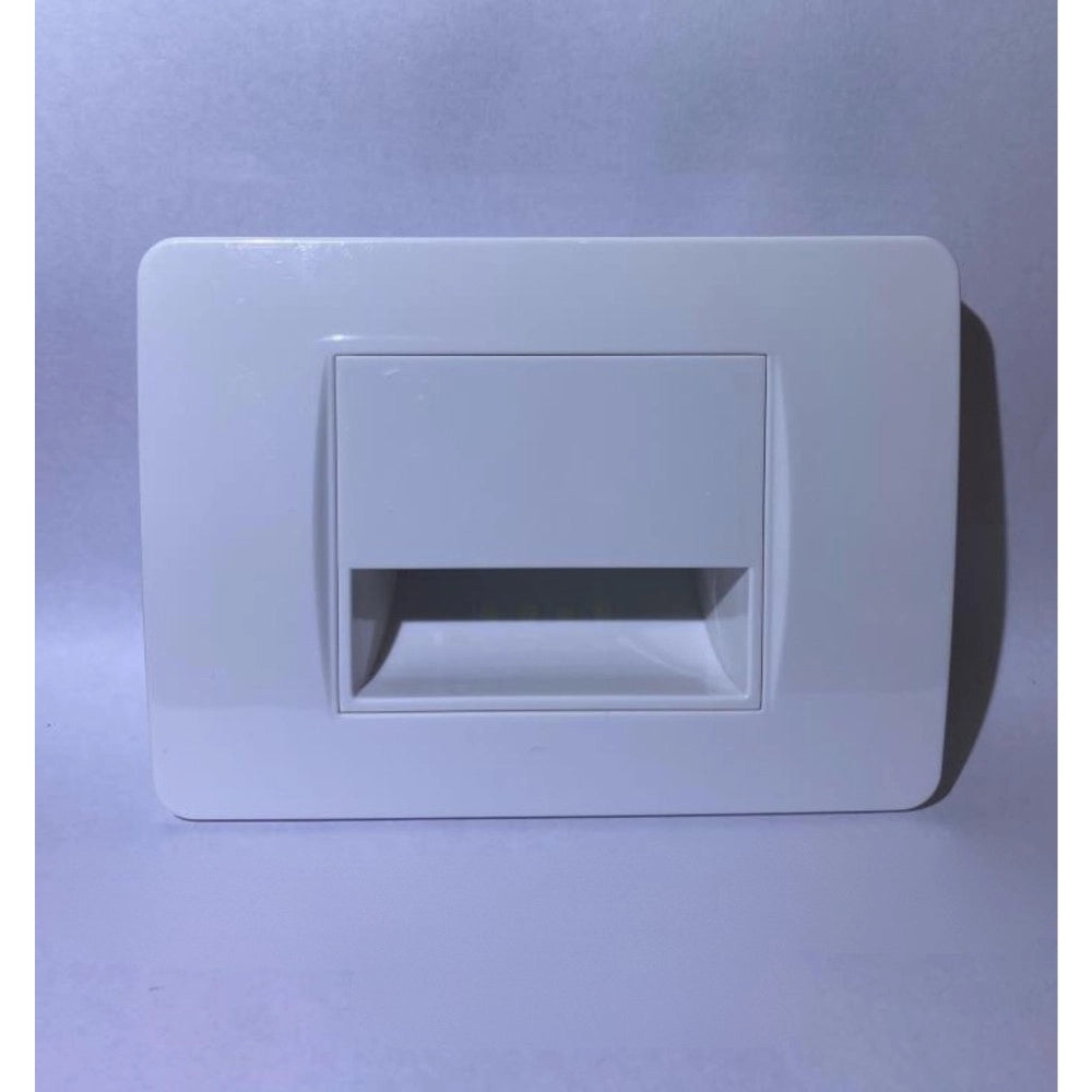 Trade Shop - Segnapasso Led Da Incasso 1.6w Bianco Luce Per Scale E Corridoi -