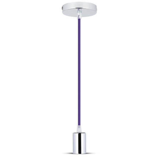 Coppa di metallo cromata Pendente Purple