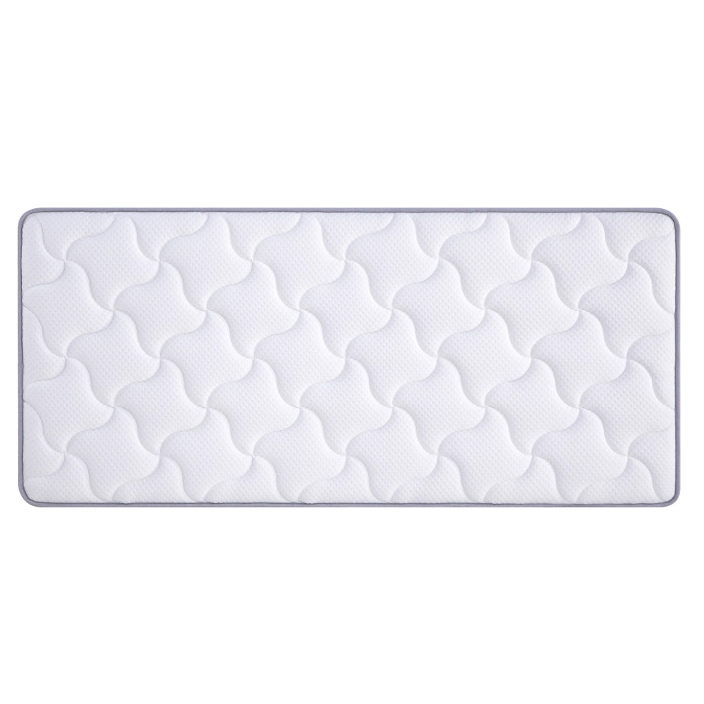 Materasso a molle a sacchetti 7 zone bianco 140x190 cm