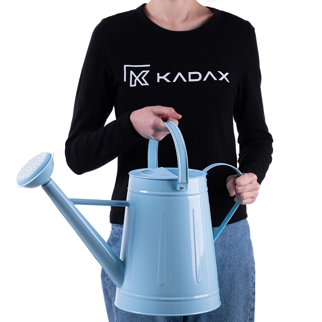 Annaffiatoio KADAX in acciaio 8 L, blu