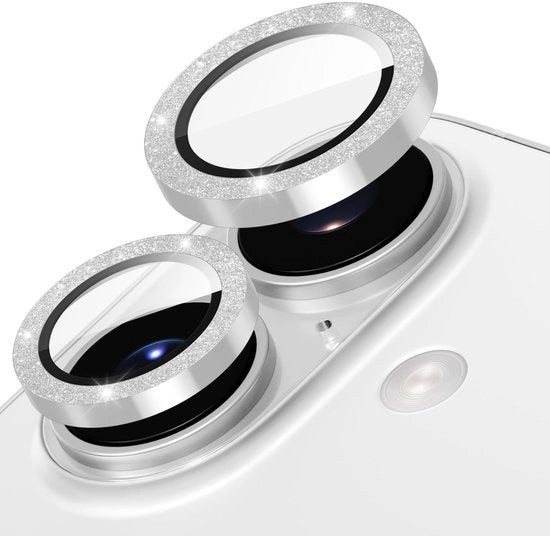Protezione Lente Fotocamera in Alluminio con Vetro HD - Decorazione con Polvere Brillante - Protezione Schoc per iPhone 17 - Protezione Lente Fotocamera - Modello per iPhone 17 - Tecnologia HD - Protezione Lente Fotocamera Schocbestendige