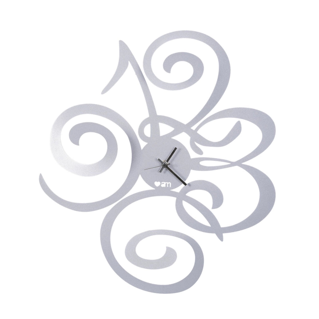 Orologio da parete Love Filomena Alluminio