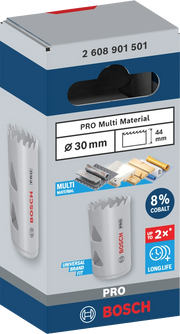 SEGA A TAZZA MULTIMATERIALE BOSCH PRO diametro 30 mm 2608901501