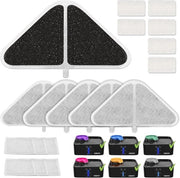 Filtro per acqua per animali - Filtro per sostituire filtro per acqua per animali 7 l, con carbone attivo alimentare e cotone PP, 6 filtri + 6 pannelli + 6 spugne