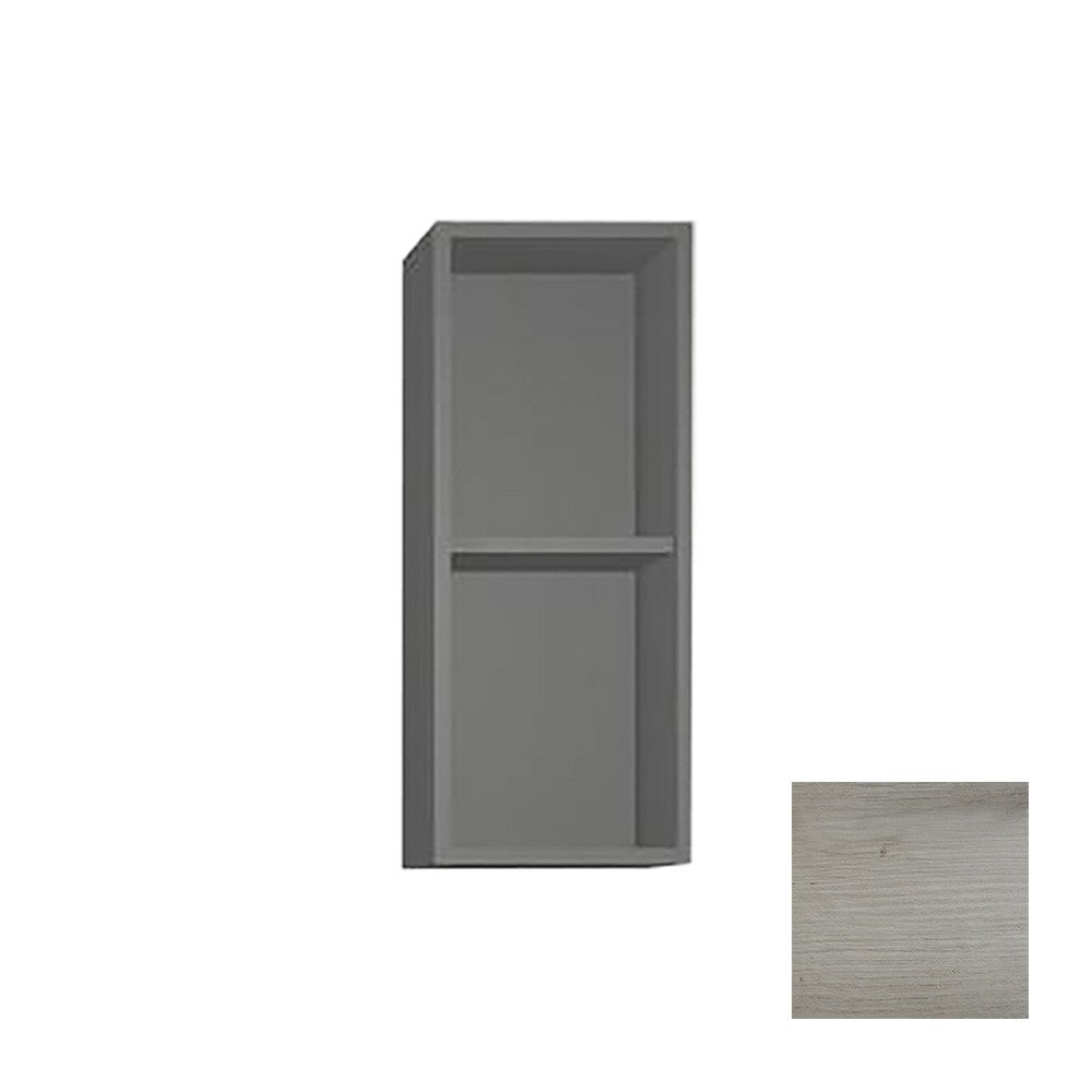 Pensile bagno olmo nodato con vani aperti 75 cm