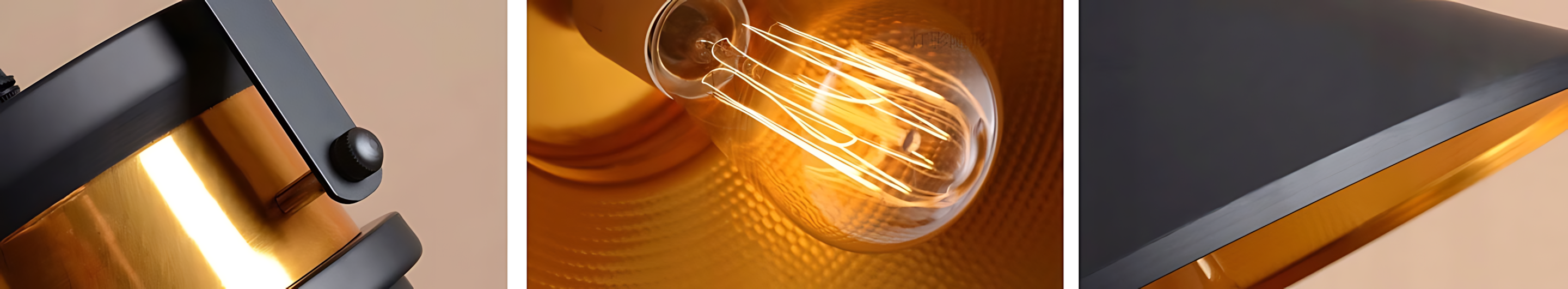 Lampada Da Soffitto Asti A Nero/oro