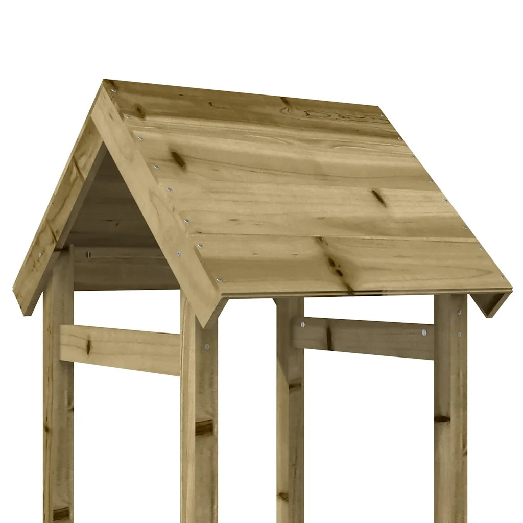 Torre da Gioco 53x46,5x194 cm in Legno di Pino Impregnato 826528