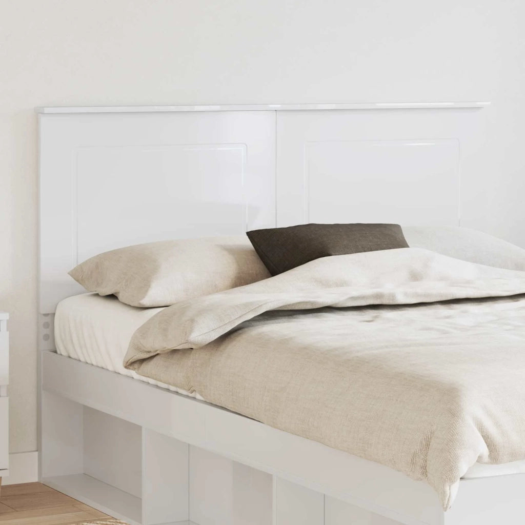 Testiera | Testata Bianco Lucido 100 cm Legno ingegnerizzato