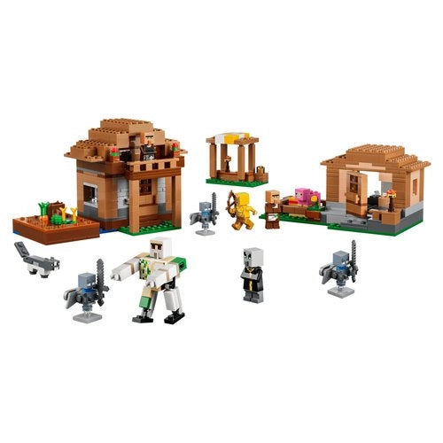 Costruzioni lego 21596 minecraft attacco al villaggio dell’evocatore