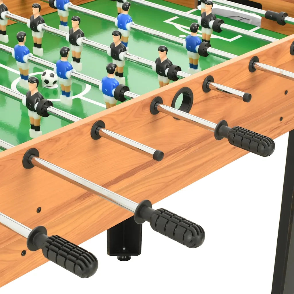 Set Giochi da Tavola 15-in-1 121x61x82 cm in Acero 91944