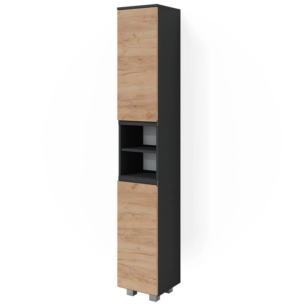 Vicco Mobile bagno alto Grigio 30 x 190 cm