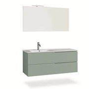 Composizione vasca SX 4 pezzi VENERE verde salvia