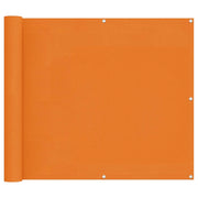 Schermo da balcone | Paravento da Balcone Arancione 100 x 800 cm Tessuto Oxford