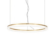 Lampadario A Sospensione Contemporaneo Crown Metallo Ottone Led 42W 3000K Ip20