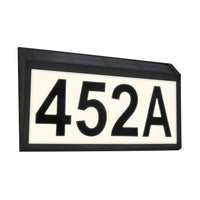 Applique Solare Nordico Suna Plastica Nero Led Integrato 0,5W 3000K